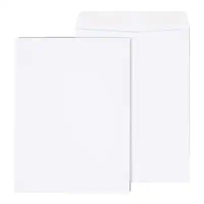 Front. Staples - Gummed Catalog Envelopes, 9"L x 12"H, 250/Box - White.