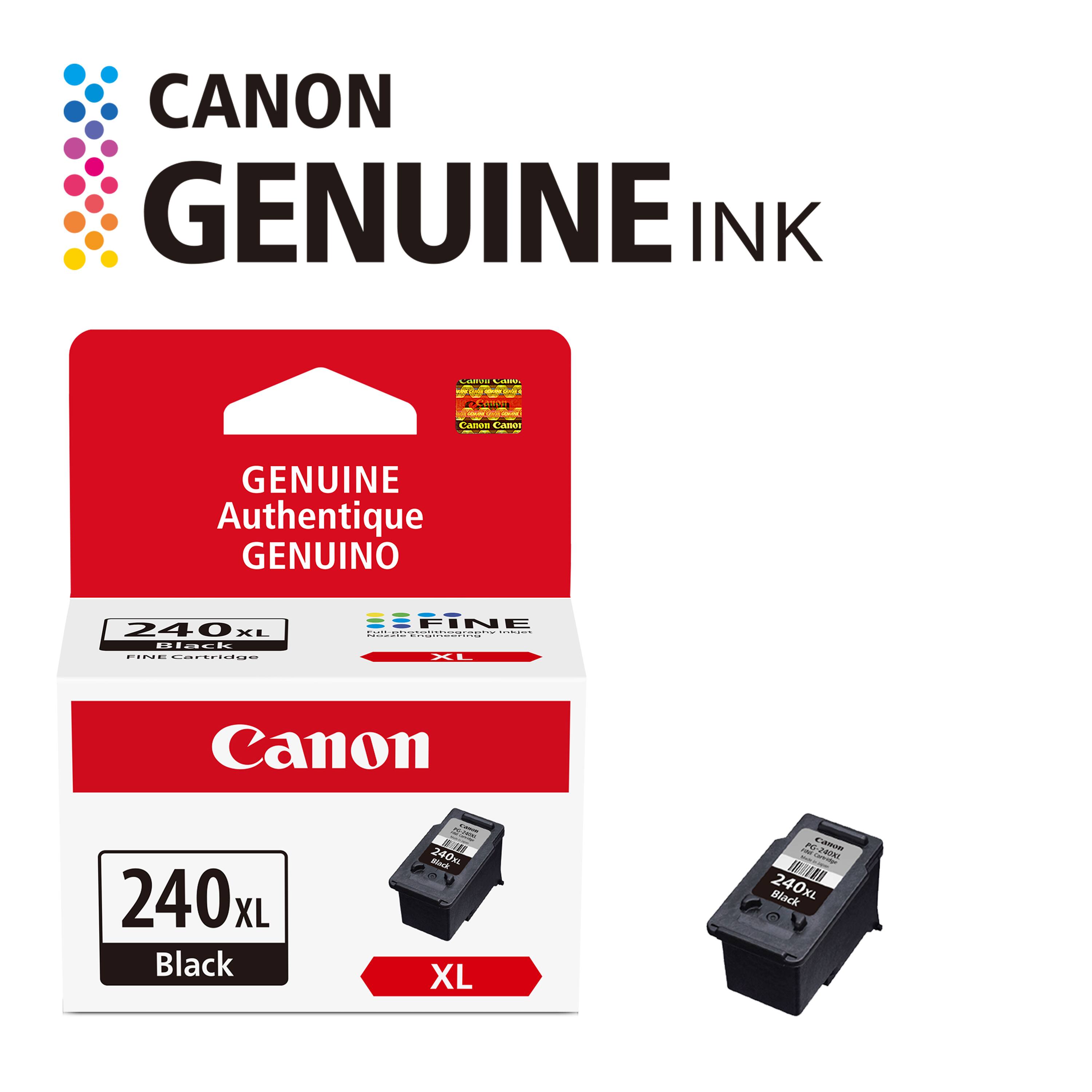CANON GENUINE INK  
240 XL Black  
Canon 240XL Black  
-AG 240m XL - C