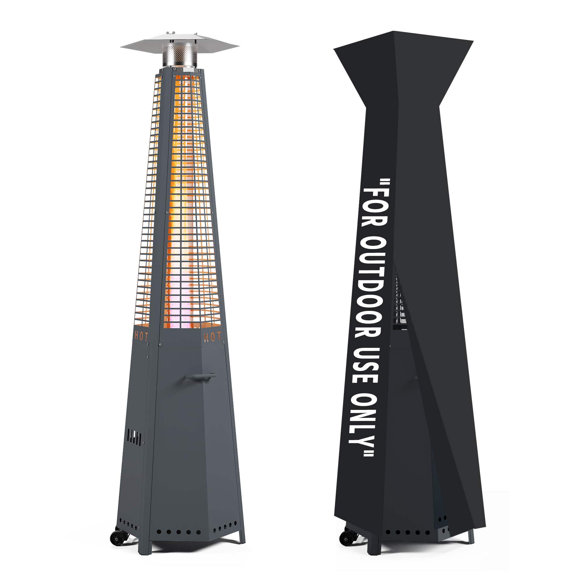 Decksplore - Hexagon Pyramid Patio Heater
