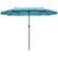 Alt View 1. Costway - 15FT Patio Double-Sided Umbrella Crank Outdoor Garden Market Sun Shade - Turquoise.
