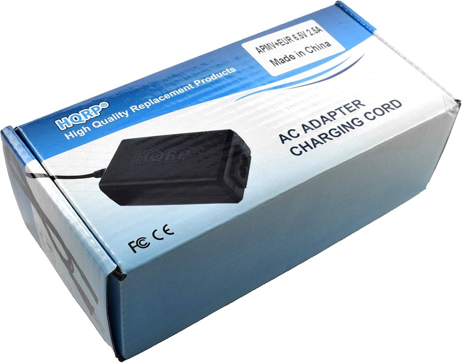 6.5V 2.5A APMV+EUR in China Made Products Replacement ADAPTER CORD HQRP Quality High AC CHARGING CORD