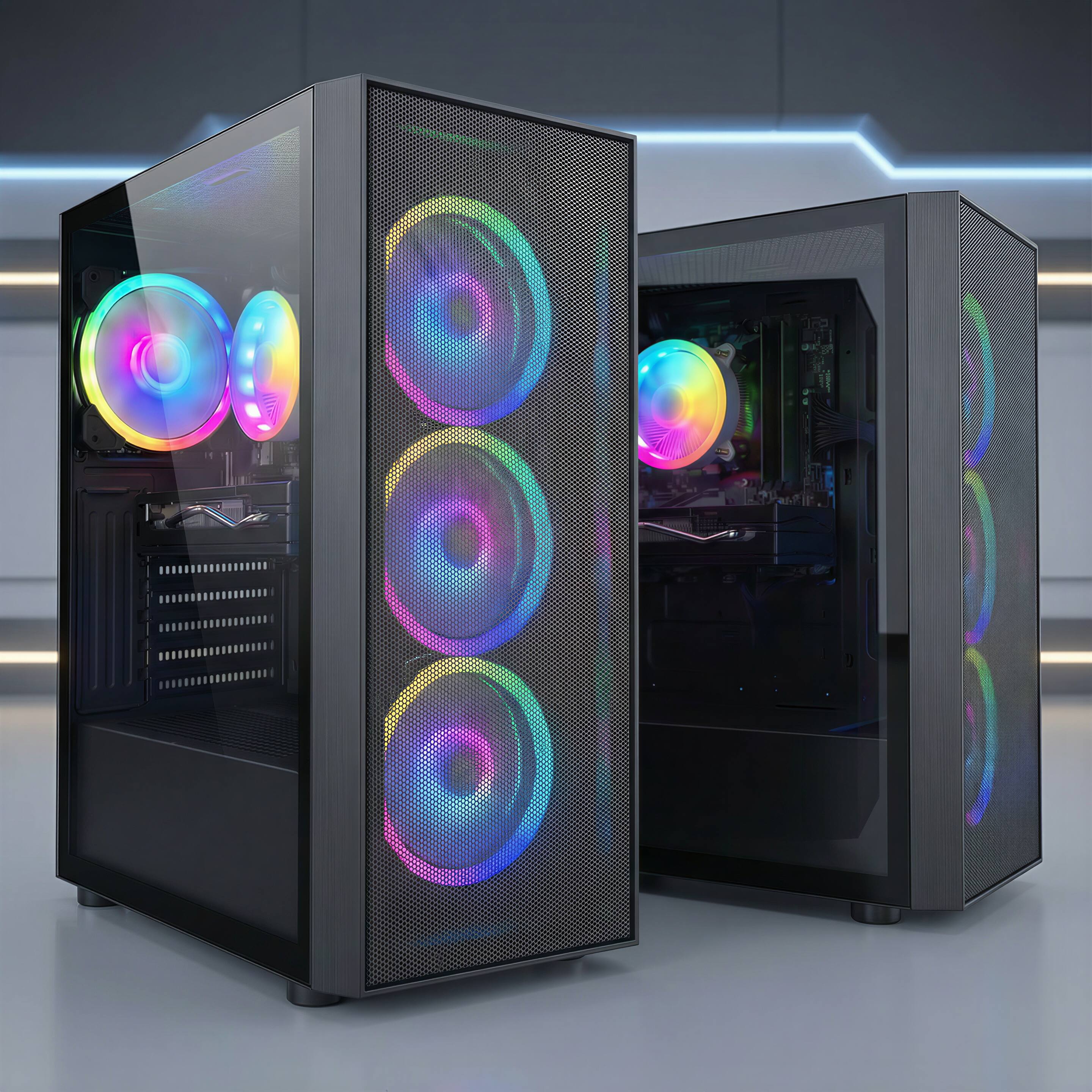 STGAubron Gaming PC Computer Desktop, Radeon RX 580 8G, Intel Core