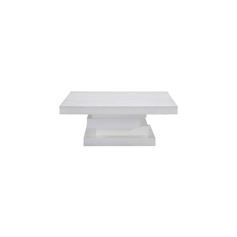 Alt View 1. Meridian Furniture - Westmount Off-White Coffee Table - White.