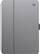 Angle. Speck - Speck Balance Folio 10.2" Apple iPad (7th Generation) Case | Color: Clear & Gray - Clear/ Gray.