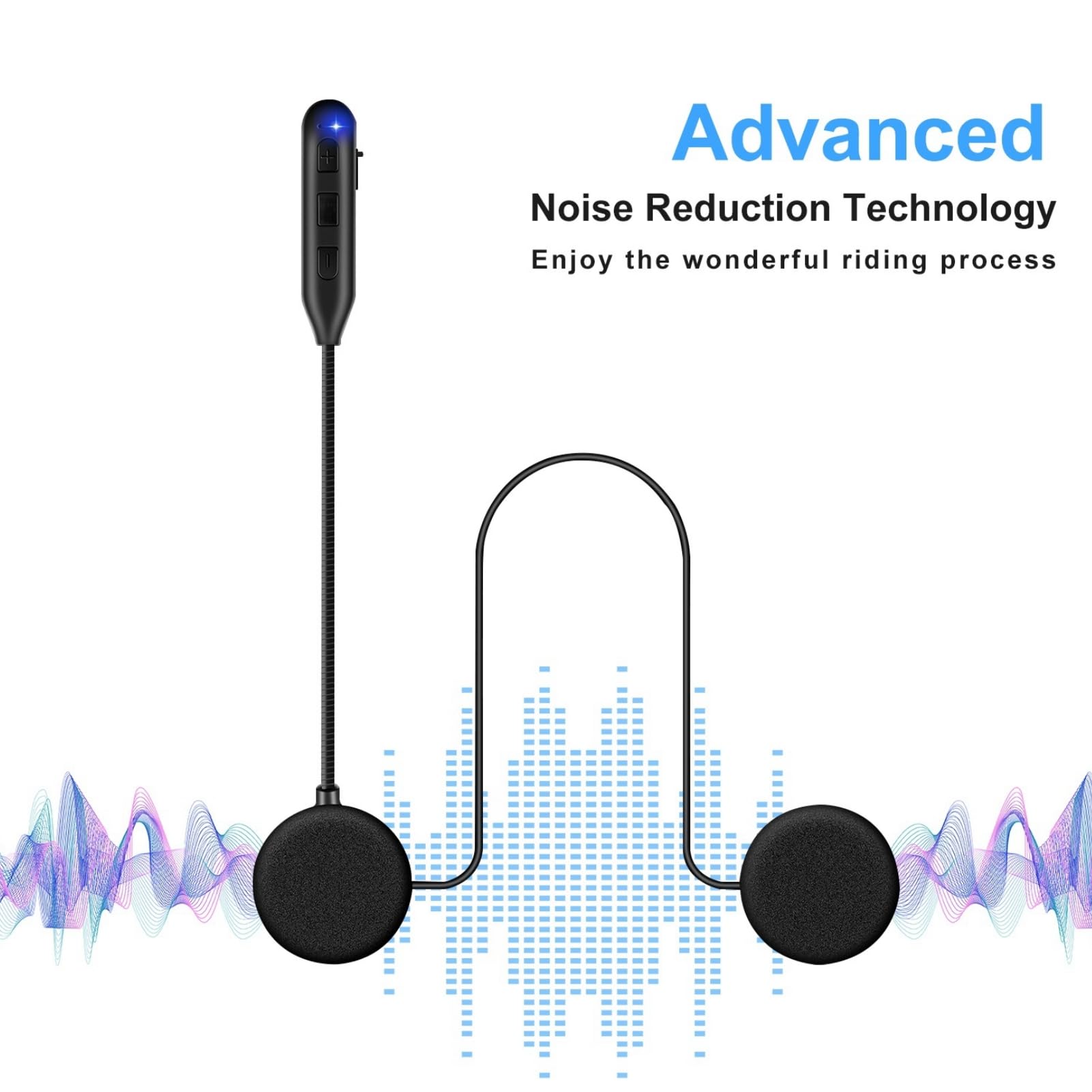 Advanced  
Noise Reduction Technology  
Enjoy the wonderful riding process