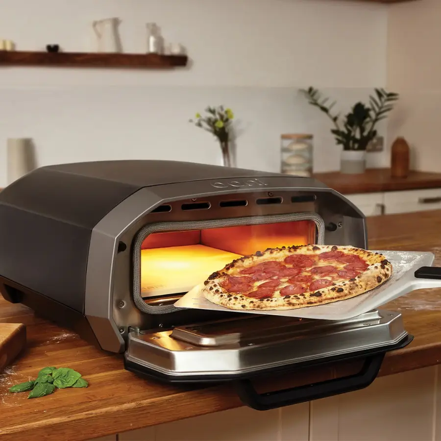 Alt View 22. Ooni - Volt 12 Electric Indoor Pizza Oven - Black.