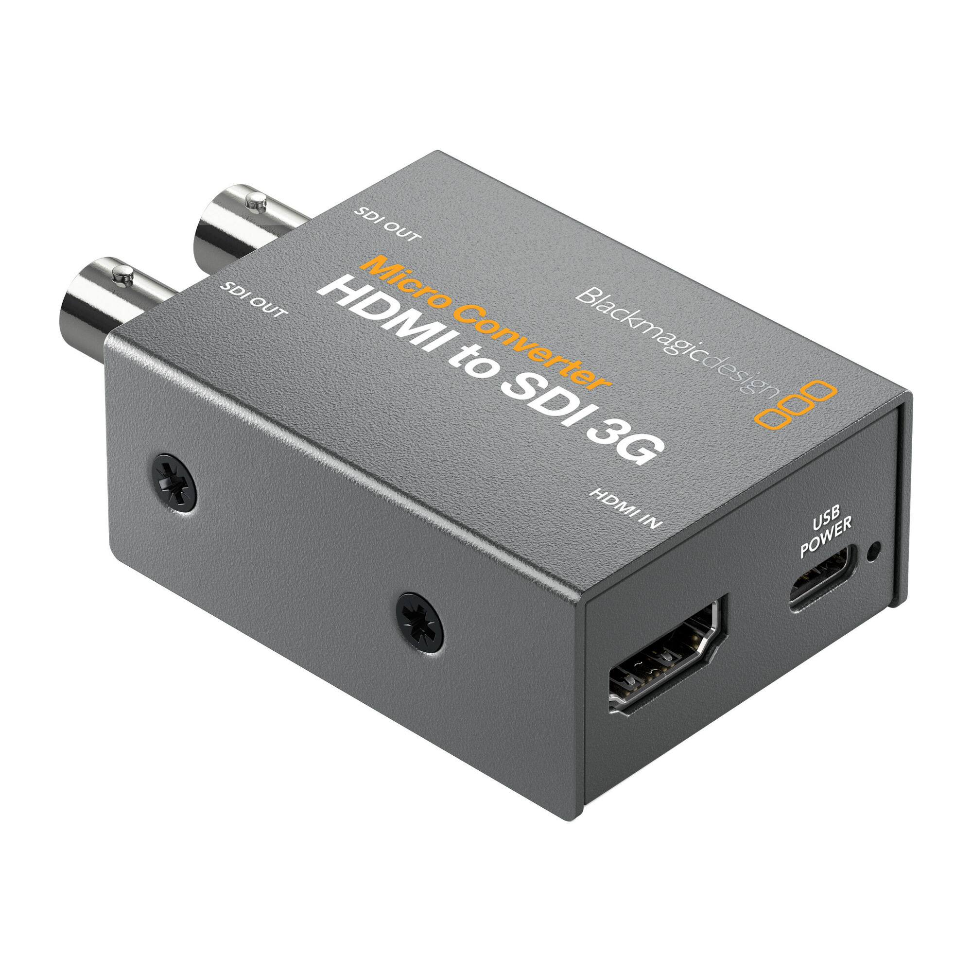 SDI OUT  
SDI OUT  
HDMI Micro Converter  
SDI Blackmagicdesign 000  
3G HDMI IN  
USB POWER