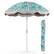 Front. Costway - 6.5 FT Outdoor Fringe Patio Umbrella with Carrying Bag Push Button Tilt for Garden - Green.