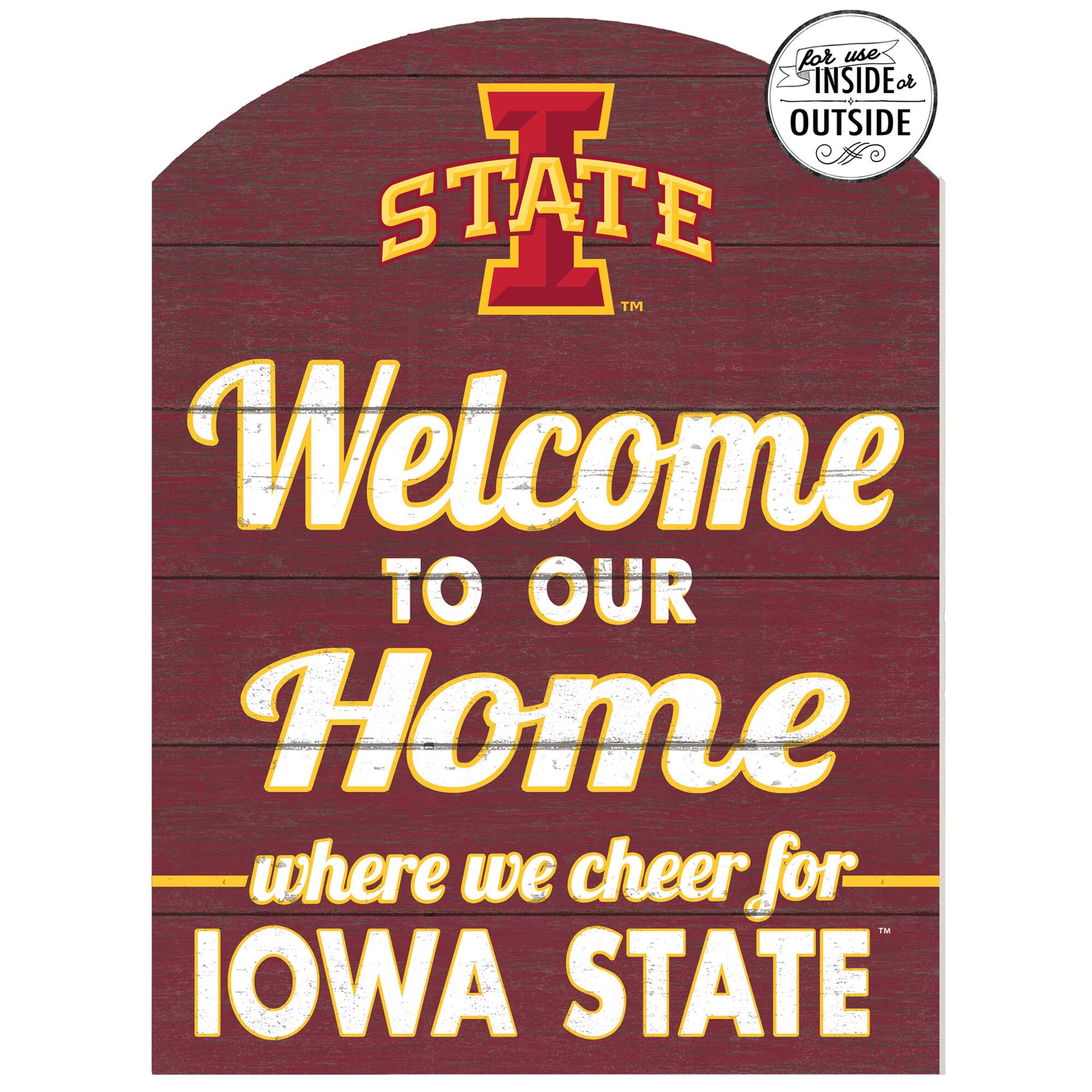 Iowa State Cyclones 16'' x 22'' Marquee Sign