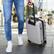 Alt View 11. Costway - 20" Luggage Hardside Suitcase w/Spinner Wheel & TSA Lock - Silver.