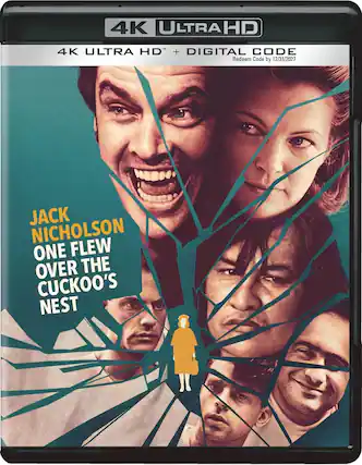 Front. One Flew Over the Cuckoo's Nest - 4K Blu-Ray.