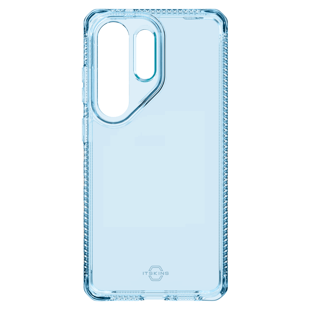 Alt View 4. Itskins - SPECTRUM R // CLEAR Case for Samsung Galaxy S26 Ultra - Light Blue.