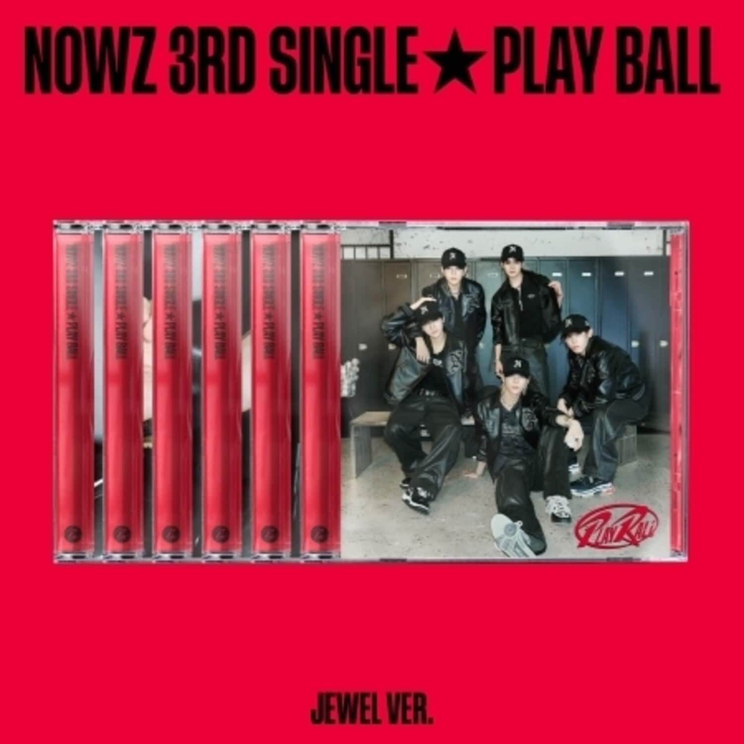 Nowz - Play Ball - Jewel Case Version - incl. Booklet, Photocard + ID Photo, Folded Poster   - COMPACT DISCS [CD]
