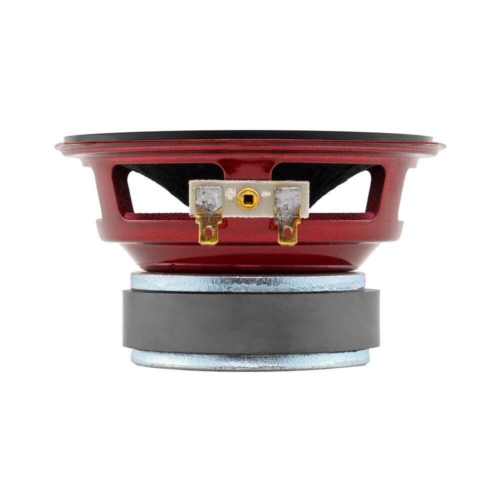 Left. DS18 Audio - PRO-X 4" Mid-Range Loudspeaker with Bullet, 100W RMS 4-Ohm.