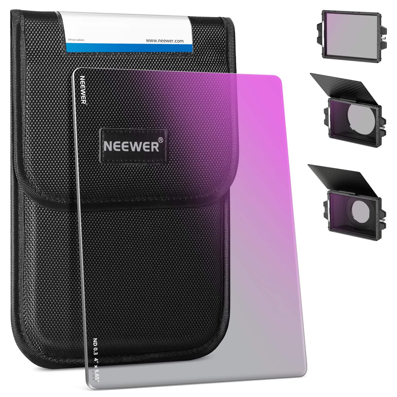 Neewer - ND0.3 4"x5.65" Square ND Filter, Dual Nano Coated