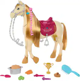 Mattel - Barbie Mysteries: The Great Horse Chase Dance and Show Horse - COLLECTIBLES - Multicolor