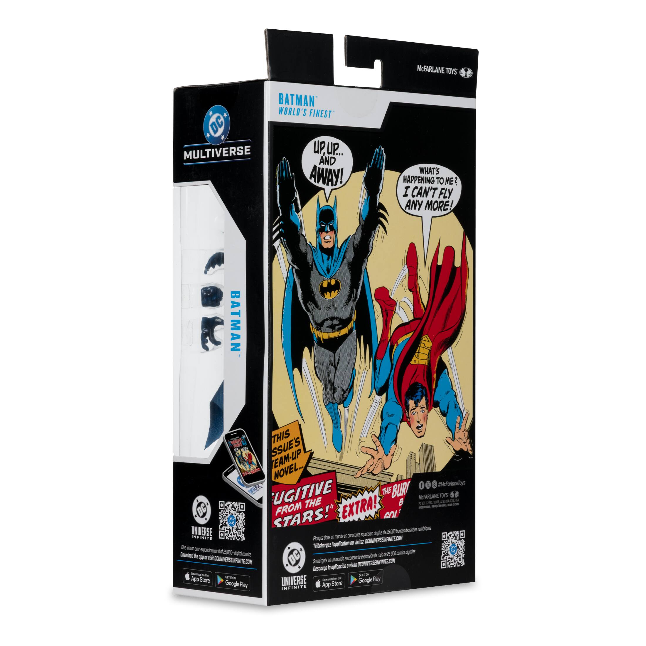 McFarlane Toys Batman World's Finest DC Multiverse Up, Up... And Away! What's happening to me? I can't fly any more! Batman This Finest Issue's Team-Up Novel... f #McFarlaneToys UGITIVE FROM THE STARS! The Burt McFarlane Toys

- 1279 MP a STARS!" From Extra! Col UNIVERSE 25 000 bondes dessinés numériques expansion 2 pus d'INFINITE dans un monde à constante Plongez OCUNIVERSEINFINITE.COM l'application visitez Die e D BE Tlchargez expanding word o 25.000- digital 000 comics diptoies Downlood the comics expansion de mls d'25 opp Ir visit OCUNIVERSEINFINITE.COM DC Sumrgate J mundo en I constante visite OCUNIVERSEINFINITE.COM Descarga la aplicación Gowniond -e the GET e 5 on the App Store UNIVERSE Doenlnad Google Play Google Play App Store INFINITE