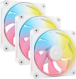CORSAIR - iCUE LINK LX120-R RGB 120mm PWM Reverse Blade Computer Case Fan Starter Kit (3-pack) - White
