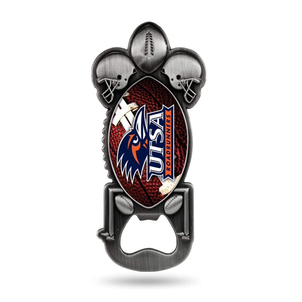 Rico Industries - Texas San Antonio Roadrunners Party Starter Magnetic Metal Bottle Opener - Multi