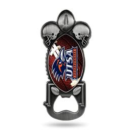 Rico Industries - Texas San Antonio Roadrunners Party Starter Magnetic Metal Bottle Opener - Multi