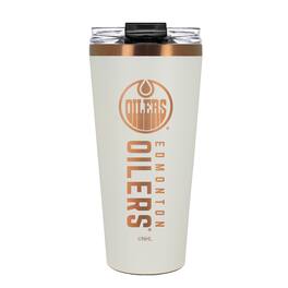 Great American Products - Edmonton Oilers 30oz. Big Slim Tumbler - Cream