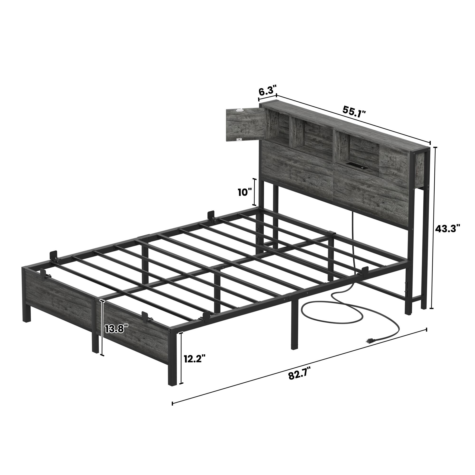 6.3" 55.1" 10" 43.3" 13.8" 12.2" 82.7"