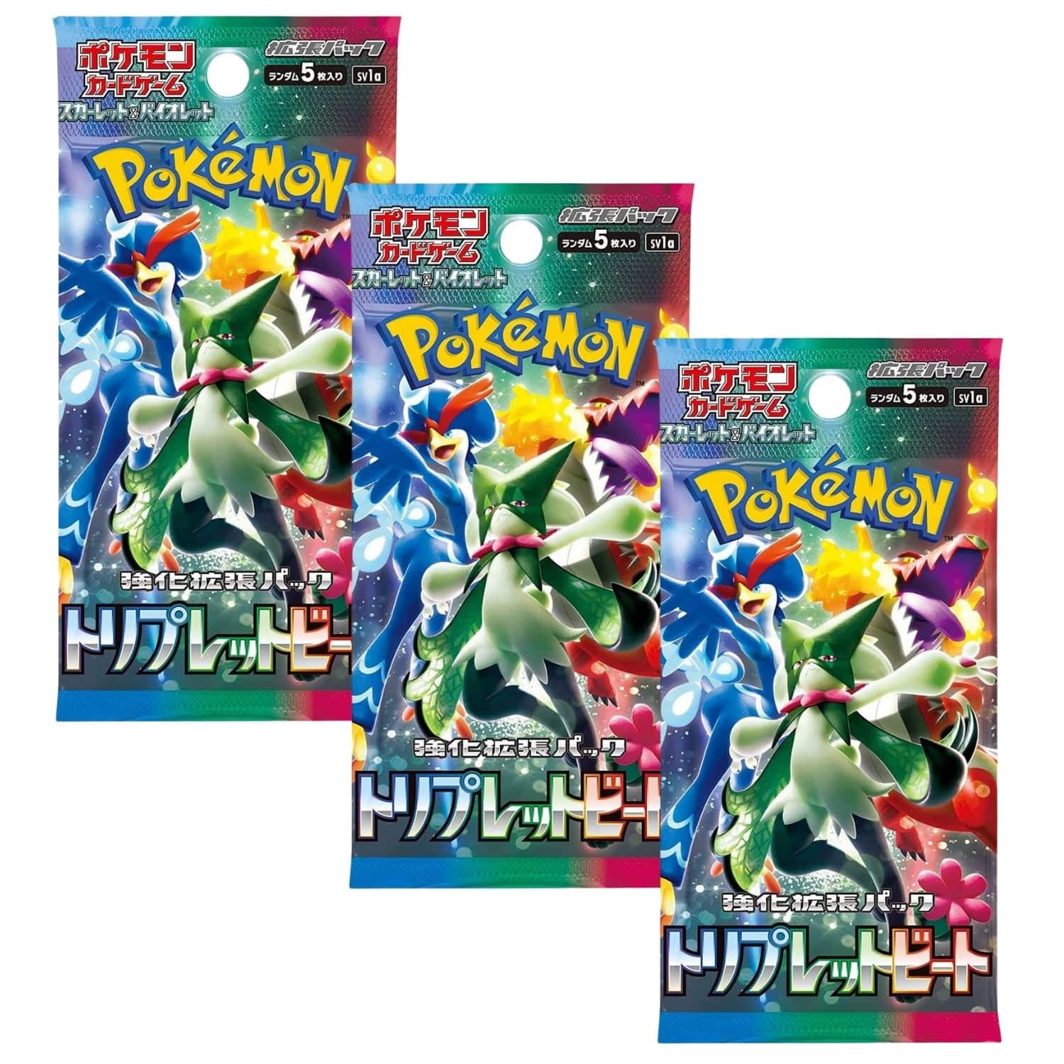 Pokémon TCG SV1A Scarlet & Violet Triple Beat Booster Pack | 3
