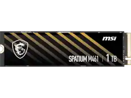 MSI - M461 M.2 2280 1TB PCI-Express 4.0 Internal Solid State Drive (SSD)