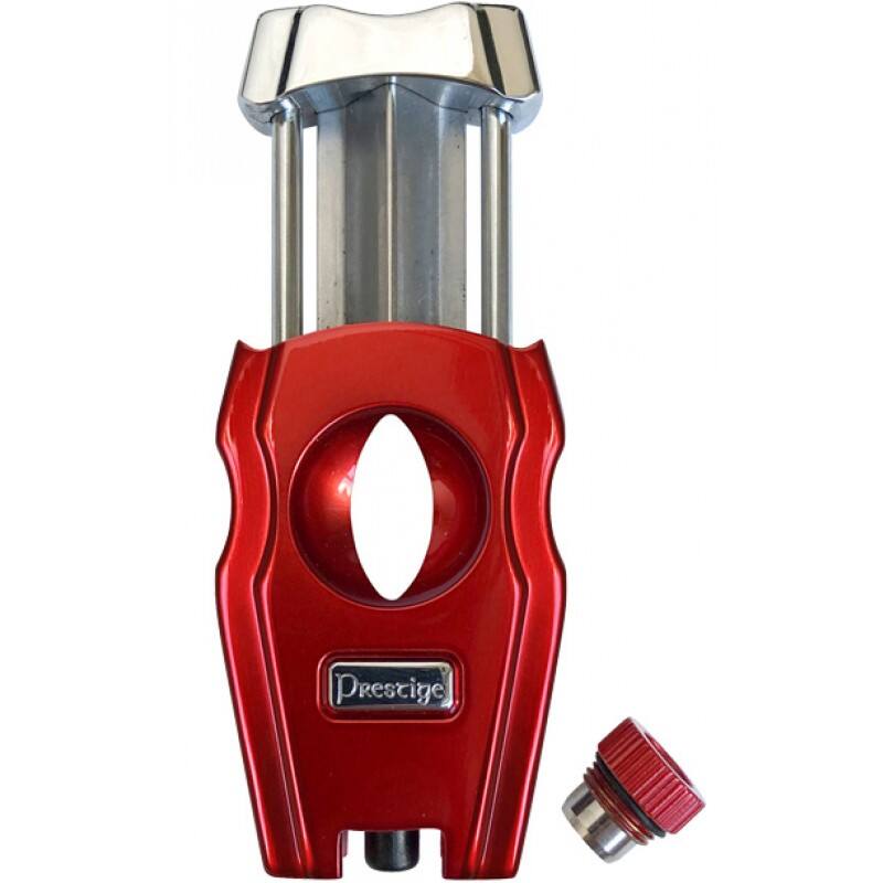Left. Prestige - Gladiator V-Cut (Candy Apple Red) - Candy Apple Red Pearl Finish.