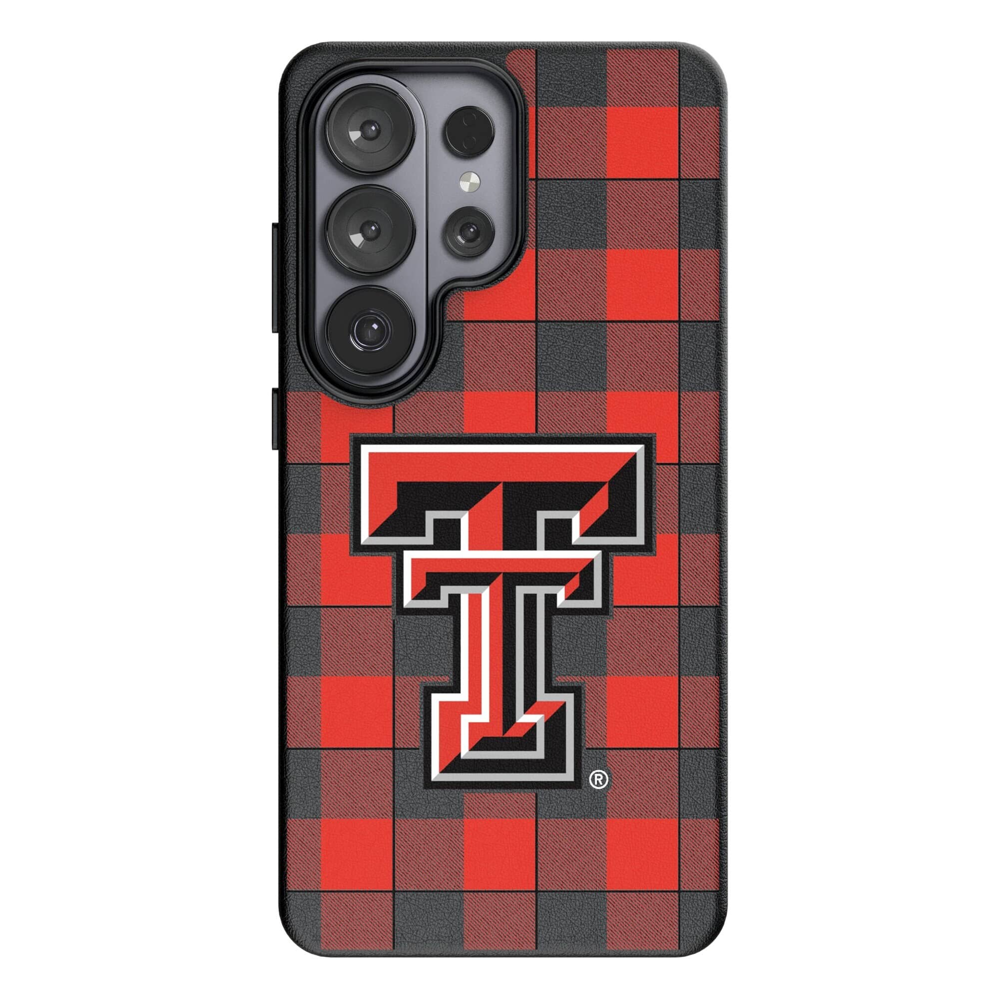 Keyscaper - NCAA - Texas Tech Red Raiders Plaid Galaxy Magnetic Bump Case - S26 Plus - Black price history on PriceWatchPro
