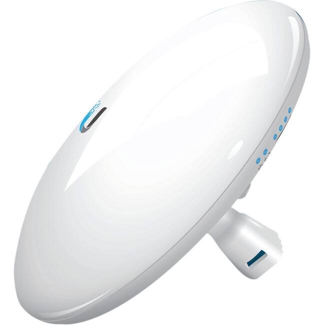 Front. Ubiquiti - Ubiquiti NanoBeam ac NBE-2AC-13 IEEE 802.11ac 330 Mbit/s Wireless Access Point - 2.40 GHz - MIMO Technology - 1 x - Unknown.