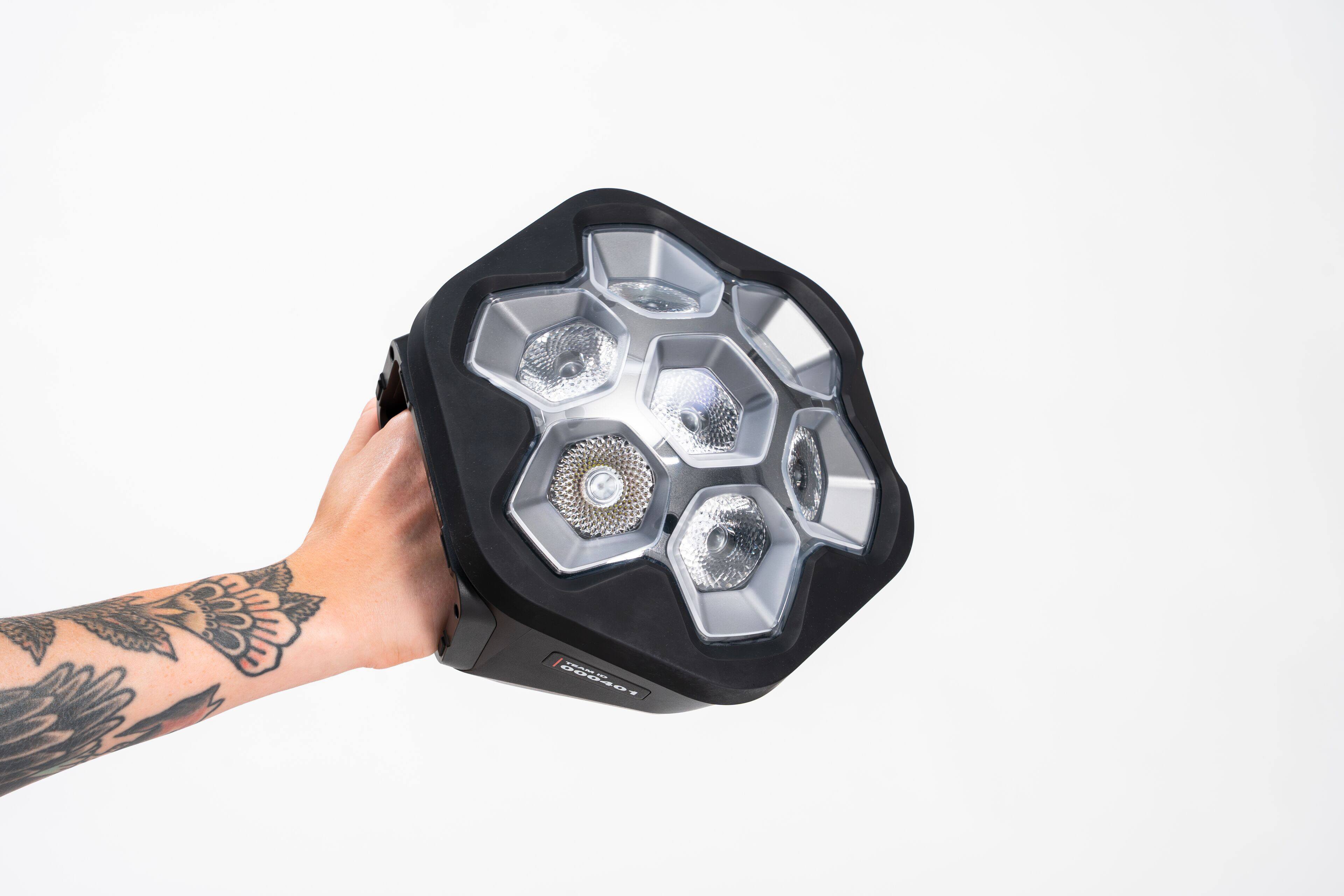 Back. SOUNDBOKS - SOUNDBOKS Lightboks - Audio Reactive Party Light - Black.