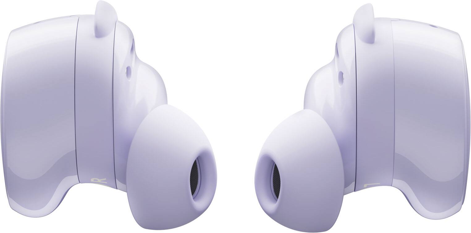 Alt View 19. Bose - QuietComfort True Wireless Noise Cancelling In-Ear Earbuds - Chilled Lilac.