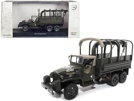 GMC CCKW353 Wrecker Tow Truck Olive Drab "United States Army" 1/43 Diecast Model by Militaria Die Cast - Green