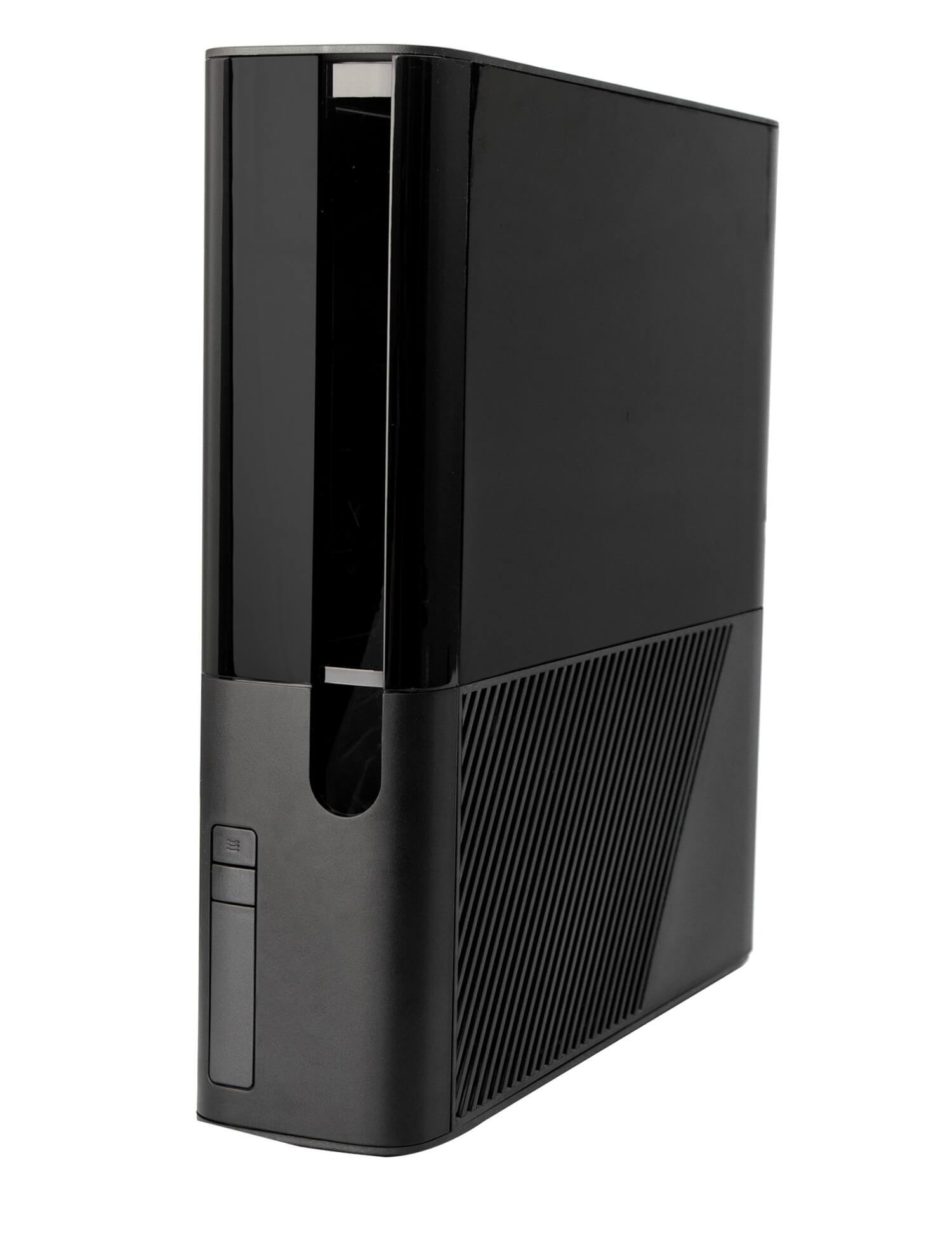 MobileSentrix - Top & Bottom Housing Casings Replacement Compatible For Xbox 360 E - Black