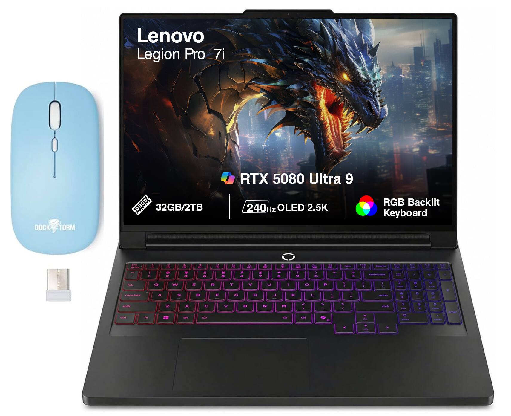 Lenovo Upgraded Legion Pro 7i Laptop 16.0 WQXGA Display (Ultra 9