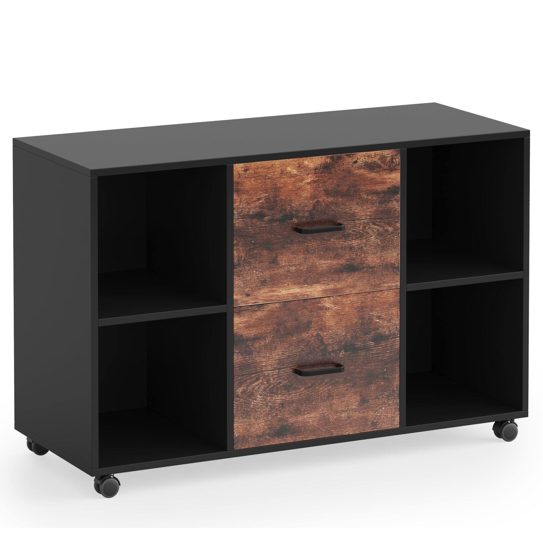 Tribesigns Office File Cabinet with Storage Drawers, for Document ...