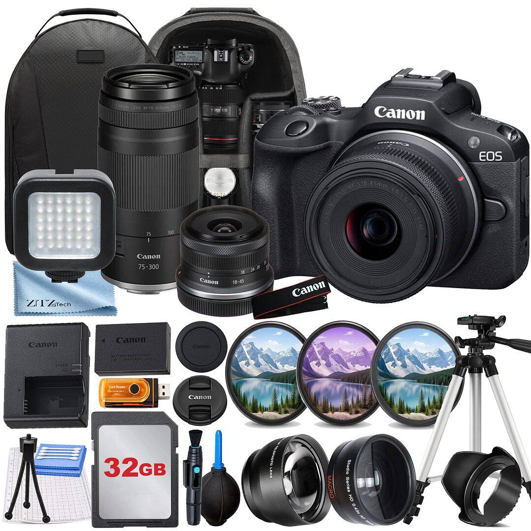 Canon
75
100
RF 518:45mm E0203
EOS
ZITZuTech
Canon 75-300
Canon
18-45
Canon
Canon
Canon
Canon
BATTERY PACK
Card Reader
Canon
32GB
MACRO
Studie Series HD 0.43X AF