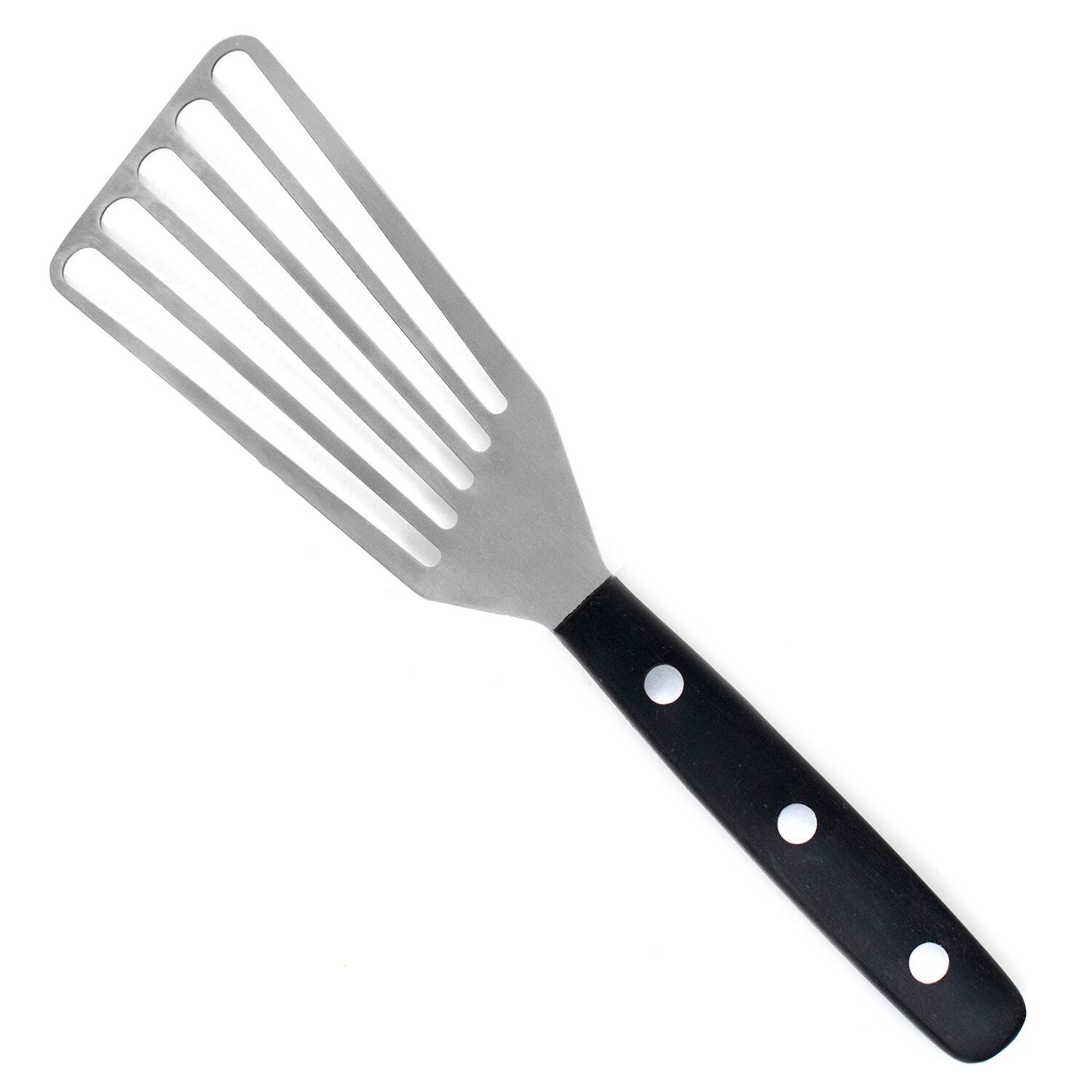 Alt View 1. Norpro - Stainless Steel Flexible Slotted Spatula, 11-Inch - Silver.
