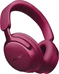 Bose - QuietComfort Ultra Wireless Noise Cancelling Over-the-Ear Headphones - Deep Plum - Front_Zoom