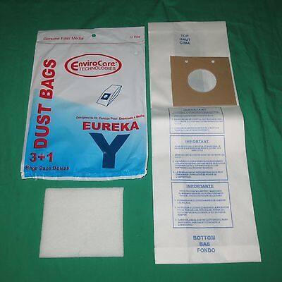 EnviroCare TECHNOLOGIES DUST BAGS EUREKA BROk 3+1 Sack 1 Bolsaf Y HAUT CINA IMPORTANTE BOTTOM BAS FONDO