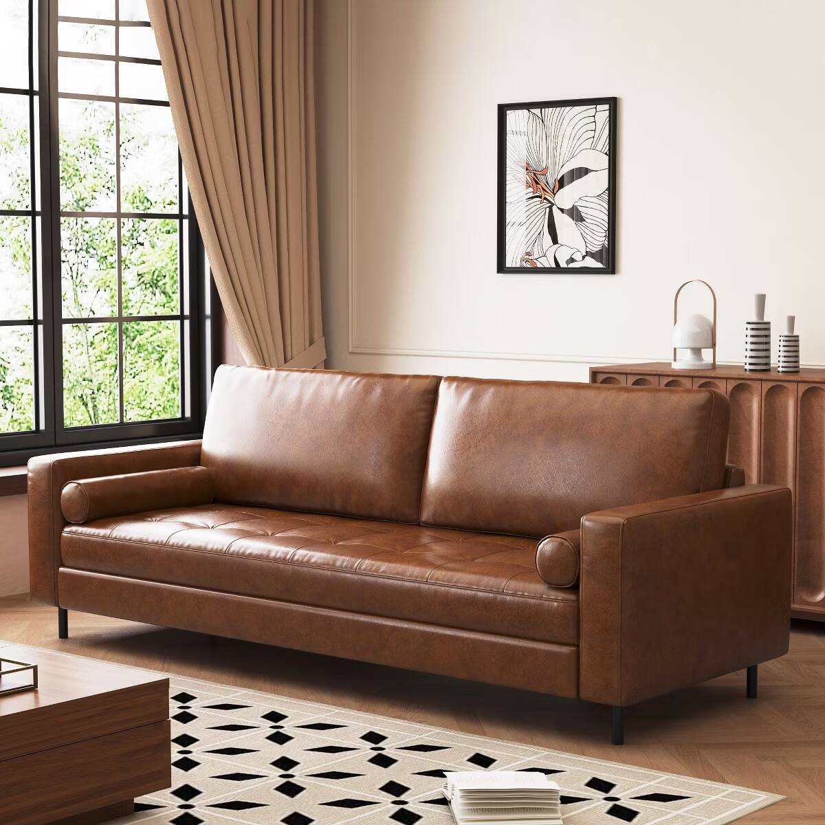 Brown Patio Couch