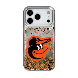 Keyscaper - MLB - Baltimore Orioles Glitter Confetti iPhone Case - 13 - Multicolor