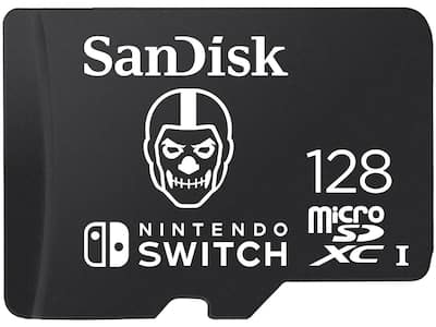 SanDisk 128GB microSDXC Card Licensed for Nintendo Switch SanDisk 128GB microSDXC Card Licensed for Nintendo Switch