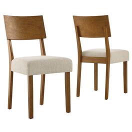 Modway - Pax Wood Dining Side Chairs Set of 2 - Brown