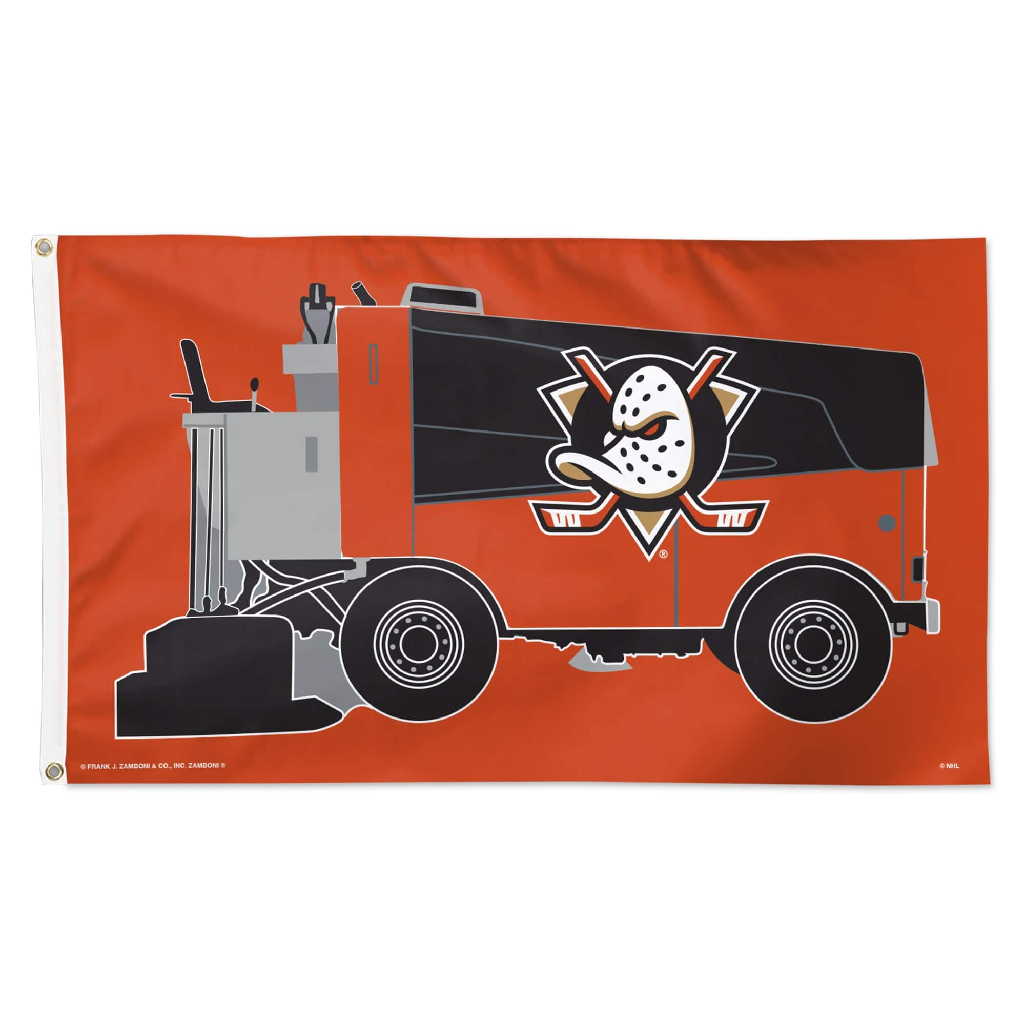 WinCraft - Anaheim Ducks 3' x 5' Deluxe Single-Sided Flag - Multicolor