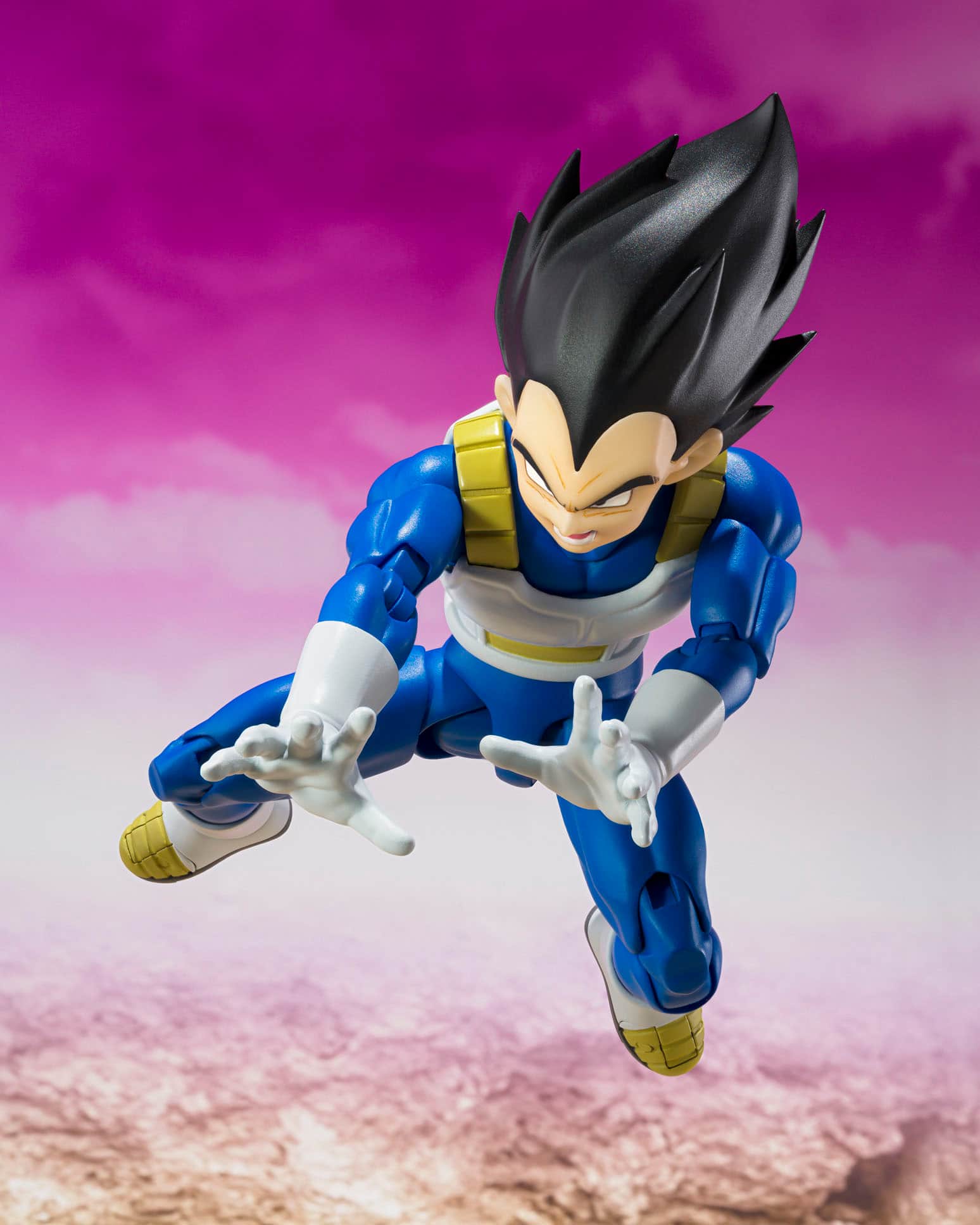 Alt View 5. Bandai - Vegeta - Daima - Dragon Ball Daima - Tamashii Nations S.H.Figuarts 5.5" Figure.