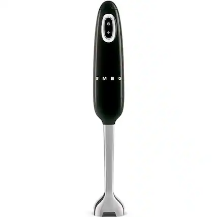 Front. SMEG - HBF11 Hand Blender with Champagne Giftbox - Black.