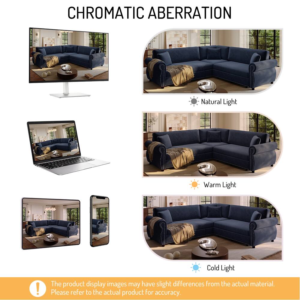 CHROMATIC ABERRATION

Natural Light

Warm Light

Cold Light

The product display images may have slight differences from the actual material. Please refer to the actual product for accuracy.