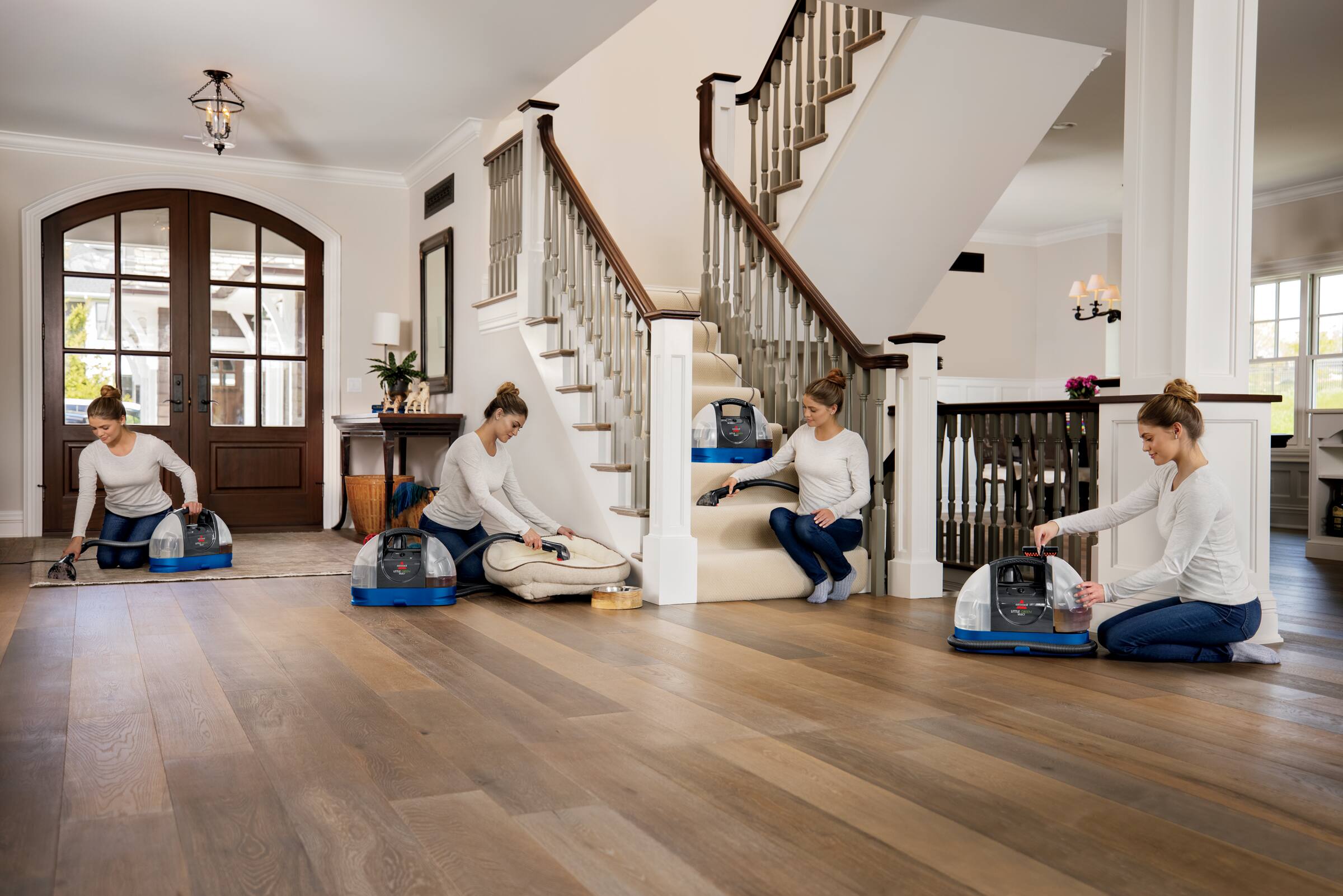 Alt View 14. BISSELL - BISSELL Little Green® Mini Cordless Carpet Cleaner - Tea.